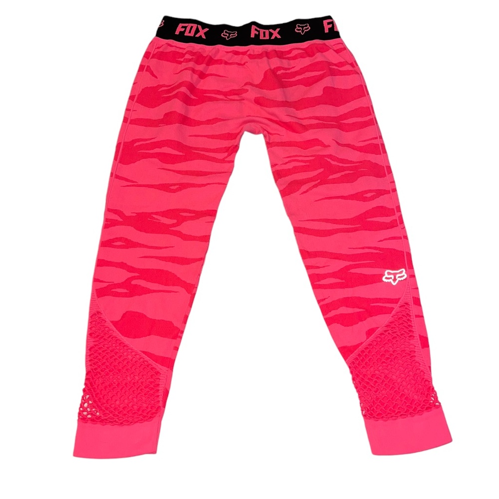 Fox Hot Pink Performance Cropped Leggings - Sz M/L
